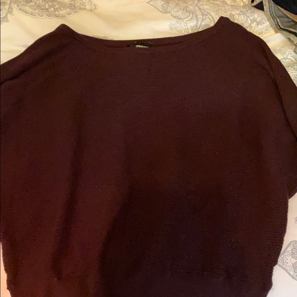 Express sweater deal red